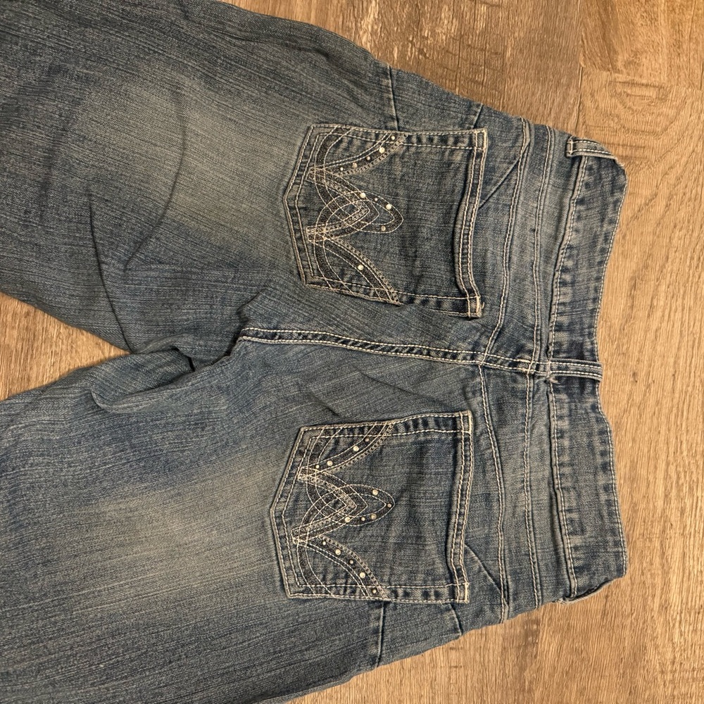 Wrangler Jeans, Size 7/8 x 34, Medium Wash